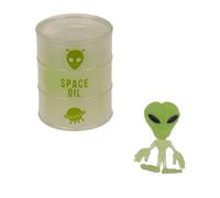 Alien Slime with Alien Figure Glow in the Dark 60g Slime in Tin 24 Pieces in Display