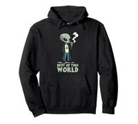 Alien smoking a joint - BEST OF THIS WORLD 1 - Fan Fun Pullover Hoodie