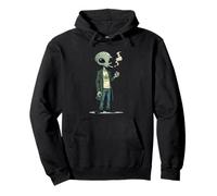 Alien smoking a joint - BEST OF THIS WORLD 2 - Fan Fun Pullover Hoodie