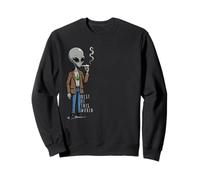 Alien smoking a joint - BEST OF THIS WORLD 3 - Fan Fun Sweatshirt