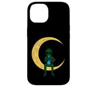 Alien Smoking Bong High Moon Cool Weed CBD Cannabis Gift Case for iPhone 14