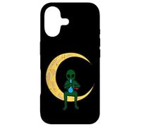 Alien Smoking Bong High Moon Cool Weed CBD Cannabis Gift Case for iPhone 17