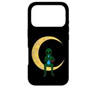 Alien Smoking Bong High Moon Cool Weed CBD Cannabis Gift Case for iPhone 17 Pro