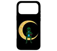 Alien Smoking Bong High Moon Cool Weed CBD Cannabis Gift Case for iPhone 17 Pro Max