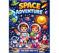 Alien Space Adventure Coloring Book: Fun & Easy Space Coloring Pages with Cute Aliens, Planets, Rockets and Stars for Kids Ages 4-8 (Creative Minds Activity Series)