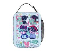 Alien Stage Insulated Lunch Bag Leakproof Till Ivan Cartoon Meal Container Cooler Bag Lunch Box Tote Work Travel Bento Pouch
