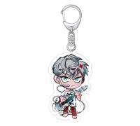 Alien Stage Keychain Double Sided Printed Anime Acrylic Key Ring Alien Stage Merch Ivan Till Sua Mizi Cartoon Character Pendant Bag Decor Accessories Creative Gift for Fans Men Women A33