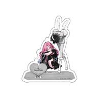Alien Stages Acryl Stand 15CM Game Action Figure Cosplay Accessories Desktop Decoration Toys for Fans (Multicolore-F)