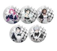 Alien Stages Badges 58MM Anime Figure Tinplate Badge Pins Decorations 5 Pieces