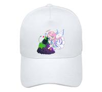 Alien Stages Hat Anime Figure Cosplay Sun Hat Adjustable Summer Baseball Cap Colourful Printed Cap (B)