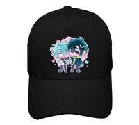 Alien Stages Hat Anime Figure Cosplay Sun Hat Adjustable Summer Baseball Cap Colourful Printed Cap (C)