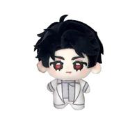 Alien Stages Ivan and Till Chibi Characters Plush Doll | 12 CM Chibi Figure Plush Toys | Alien Stages Cosplay Accessories Cute Backpack Chain (Black)