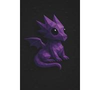 Alien Static Dragon || Lined Notebook, 6x9, 120 Pages: A cosmic companion for writing, journaling, or sketching - where every thought hums with quiet otherworldly energy.