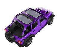 ALIEN SUNSHADE Jeep Wrangler 4 Door JLU 2-Piece Front & Rear Sun Shade Mesh Top Combo 2018+ (New Body Style) (Gray)