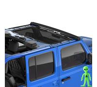 ALIEN SUNSHADE Jeep Wrangler JL Front Sunshade Mesh Top for 2018+ Jeep Wrangler 2- door or 4-door JL and JLU Unlimited