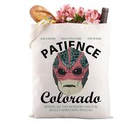 Alien Tote Bag Alien UFO Tv Show Fans Gift Alien UFO Gift UFO Shopping Bag (PATIENCEColorado TOTE BAG)