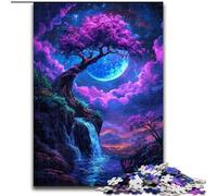 Alien Tree of Life 1000 Pieces Jigsaw Puzzle For Adults Teens, Challenging Game And Family Play with Matching Poster And Trivia Sheet (size 26x38cm)