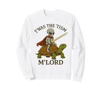 Alien Twas The Tism M Lord Funny Autism Meme Graphic Sweatshirt