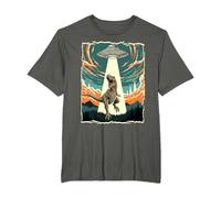 Alien UFO Abduction Dinosaur Men Boy Women T-Rex T-Shirt