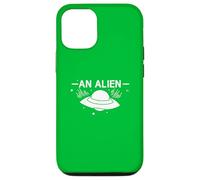 Alien UFO Abduction Space Graphic Case for iPhone 12/12 Pro