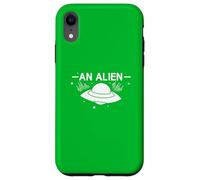 Alien UFO Abduction Space Graphic Case for iPhone XR