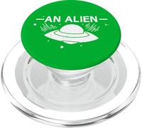 Alien UFO Abduction Space Graphic PopSockets PopGrip for MagSafe