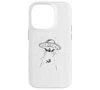 Alien UFO Kidnapped People Case for iPhone 14 Pro