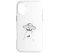 Alien UFO Kidnapped People Case for iPhone 16 Plus