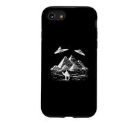 Alien UFO Over Pyramids Egypt UAP History Disclosure Graphic Case for iPhone SE (2020) / 7/8