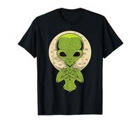Alien UFO Rockstar Rock N Roll Graphic T-Shirt