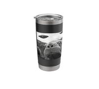 Alien UFO Taking A Selfie Stainless Steel Insulated Tumbler