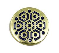 Alien USCSS Nostromo Weyland Yutani Crew Uniform Science Officer Pin (25mm)
