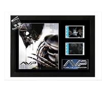 ALIEN vs. PREDATOR (2004) Certified 35mm Film Cell Display | Genuine Movie Memorabilia | Limited Edition | Unique Rare Gift (7x5, LED Back lit)