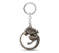 Alien vs. Predator Inspired Keyring Antique Metal (Antique Bronze)