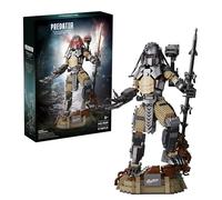Alien Warrior Building Block Set - 978PCS Predator Monster Bricks Kit with Base, Sci-Fi Creature Model, STEM Education Toy, Home Decor, Creative Gift for Adult Collectors