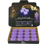 Alien Wax Melts: 16 x 5g Heart Shaped Wax Melts Scented & Inspired by Alien Perfume in a Printed Presentation Gift Box, Cruelty Free, Candle Alternative