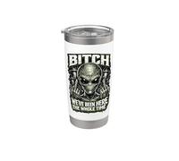 Alien We've Been Here Funny UFO Extraterrestrial Design Stainless Steel Insulated Tumbler
