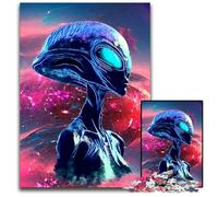 Alien Wisdom Scifi Art 1000 Pieces Puzzles for Adults Challenging Puzzles for MotherS Day Birthdays Christmas 1000 PCS(38x26cm)