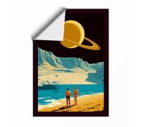 Alien World Wonder Fantasy & Sci-Fi Unframed Wall Art Print A3 (42×29.7cm), Wall Decor for Living Room, Bedroom, Office & Home, Art Gift
