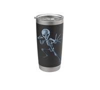 Alien X Ray Skeleton Retro Sci Fi Stainless Steel Insulated Tumbler