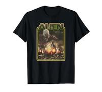 Alien Xenomorph Prepare Yourself Retro T-Shirt, Men, Black, 6X-Large