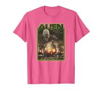 Alien Xenomorph Prepare Yourself Retro T-Shirt, Men, Pink Heather, Medium