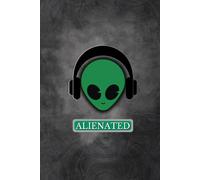 ALIENATED: Headphones - Full Art Cover | Hardcover Lined Notebook (6×9): A modern aesthetic notebook for music lovers and introverted minds