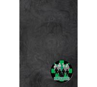 ALIENATED: The Crowd - Minimal Emblem Cover | Hardcover Lined Notebook (6×9): A dark minimalist notebook for outsiders, thinkers, and quiet rebels