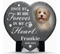 Alienc Personalised Dog & Cat Memorial Plaque, Pet Memorial Gift | Personalise with Your Pet's Photo & Name - A Meaningful Keepsake to Cherish a Lifetime of Love and Memories