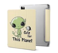 Alienes Cute For This Planet Tablet Case with Pencil Holder Protective Cover Design Compatible for IPAD Pro 2021 （11in）