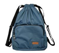Alienoid 15L Activity Sack Style drawstring Backpack | Bag for Gym, football, Cycling, Swimming & other sports PE (Dark Cyan)