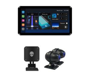 AlienRider M2 Pro Motorcycle Multimedia System + Camaras + Wave-Radar
