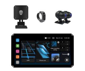 AlienRider M2S Motorcycle Multimedia System + Camaras + Wave-Radar