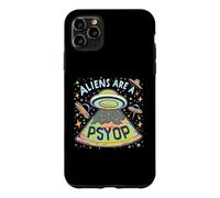 Aliens Are A Psyop Funny Abduction Anti Gravity Fake Alien Case for iPhone 11 Pro Max